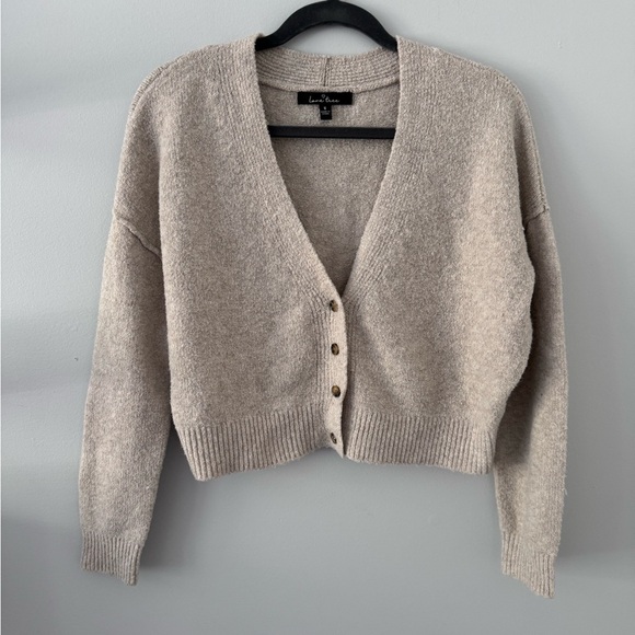 Tan Cardigan - Picture 1 of 3